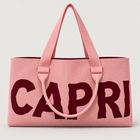 Sac Capri rose
